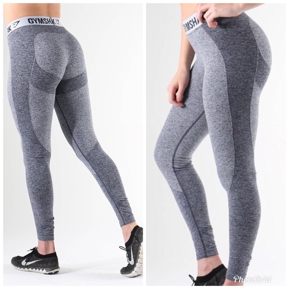 Gymshark Pants - Gymshark Leggings in Sapphire/Blue Marl